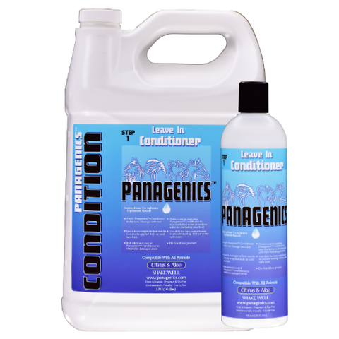 Panagenics dog shampoo top